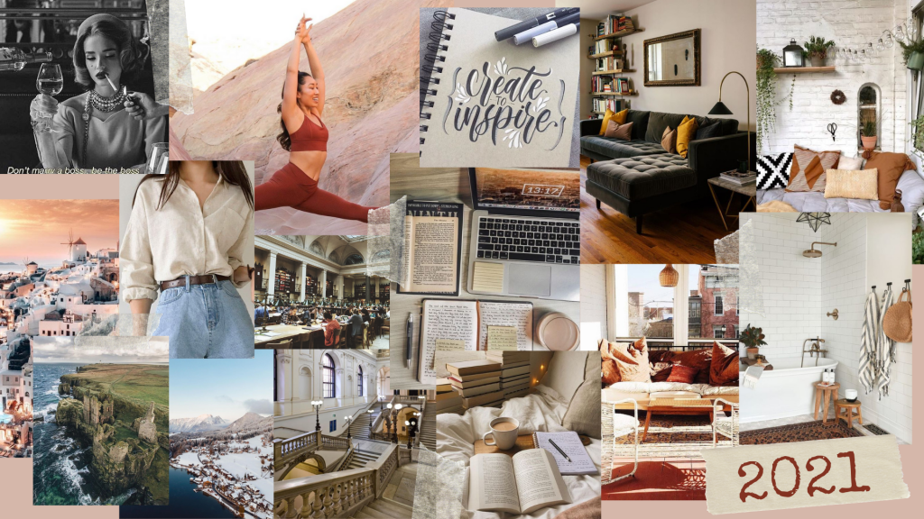 Vision Board: Bạn muốn điều chỉnh cuộc sống của mình theo hướng tích cực hơn? Hãy tạo cho mình một bảng tầm nhìn! Tạo thành công và cuộc sống mà bạn mong muốn với sự hỗ trợ của những hình ảnh, từ ngữ tích cực và những giấc mơ của bạn. Bảng tầm nhìn là một công cụ mạnh mẽ để giúp bạn nhắm đến mục tiêu và đạt được thành công. 